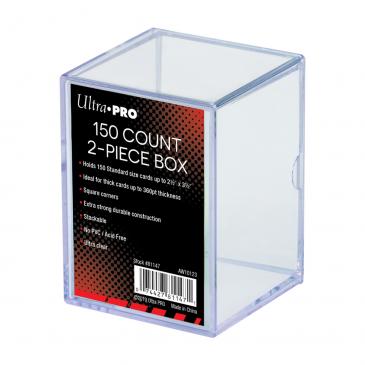 ULTRA PRO 2 PIECE 150CT CLEAR CARD STORAGE