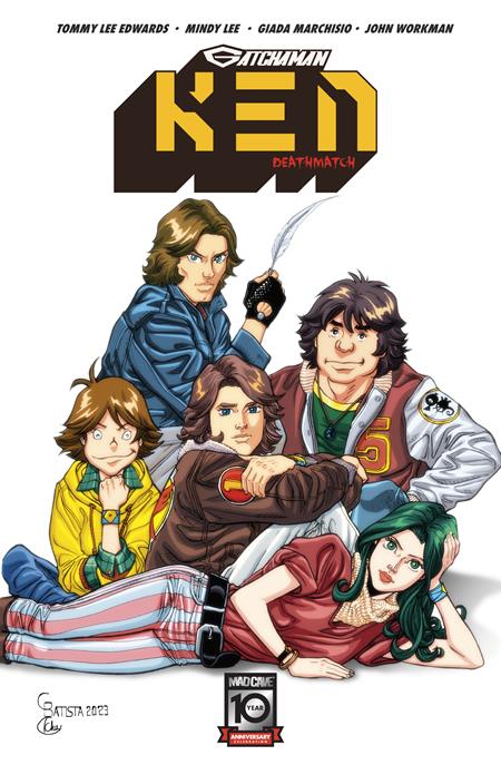 GATCHAMAN KEN DEATHMATCH (2024) #1 (ONE SHOT) CVR B CHRIS BATISTA MOVIE HOMAGE