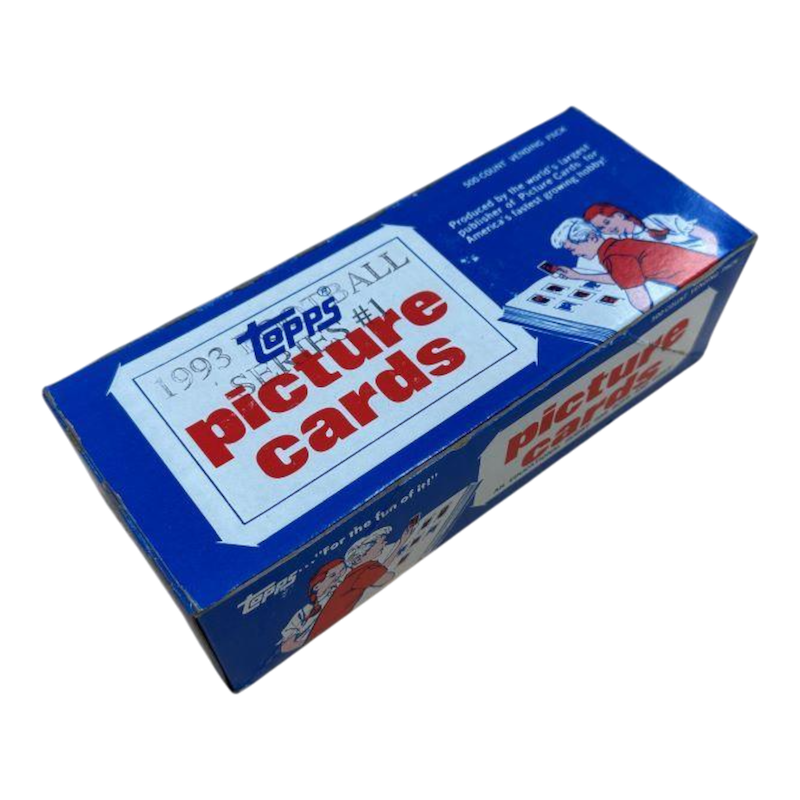 1993 TOPPS FOOTBALL SERIES #1 VENDING PACK BOX PICTURE CARDS 500 CARDS