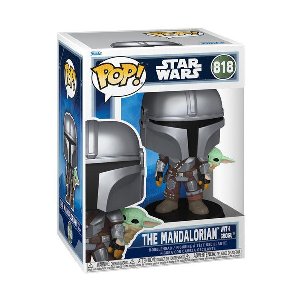 POP THE MANDOLORIAN AND GROGU (2026) MANDOLORIAN WITH GROGU VINYL FIG