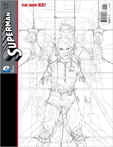 SUPERMAN (2011) #15 25 COPY INCV ROCAFORT SKETCH VAR