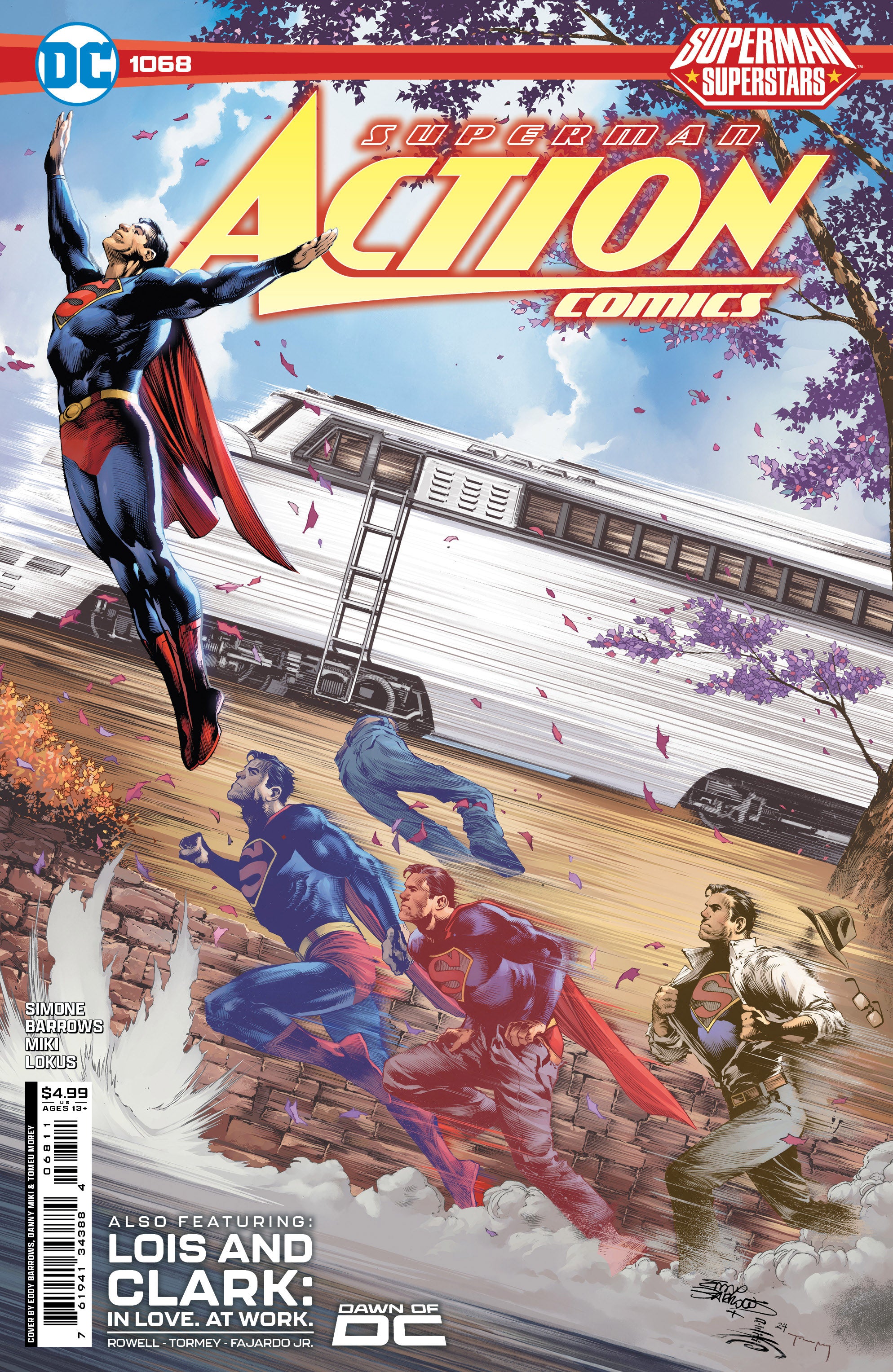 ACTION COMICS VOL 2 (2011) #1068 CVR A EDDY BARROWS & DANNY MIKI