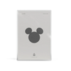 MICKEY MOUSE - ART DECO 5g SILVER COLLECTIBLE FOIL
