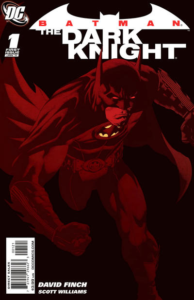 BATMAN THE DARK KNIGHT (2010) #1 25 COPY INCV CLARKE VAR ED