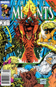 NEW MUTANTS (1983) #85 NEWSSTAND EDITION