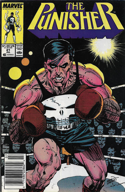 PUNISHER (1987) #21 NEWSSTAND EDITION (FN)