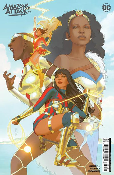 AMAZONS ATTACK VOL 2 (2023) #6 CVR B W SCOTT FORBES CARD STOCK VAR