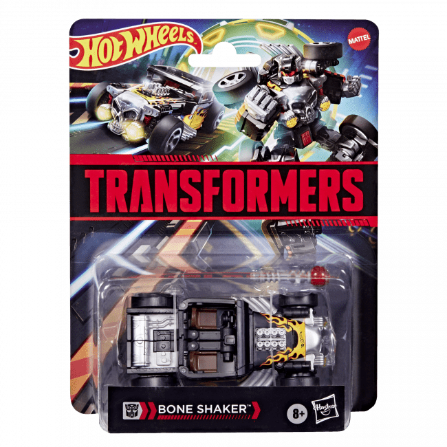 TRANSFORMERS COLLABORATIVE HOT WHEELS X TRANSFORMERS BONE SHAKER AF