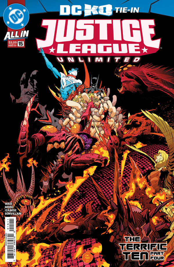JUSTICE LEAGUE UNLIMITED (2024) #15 CVR A DAN MORA (DC K.O.)