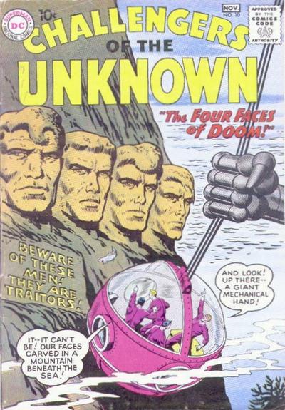 CHALLENGERS OF THE UNKNOWN (1958) #10 (GD)