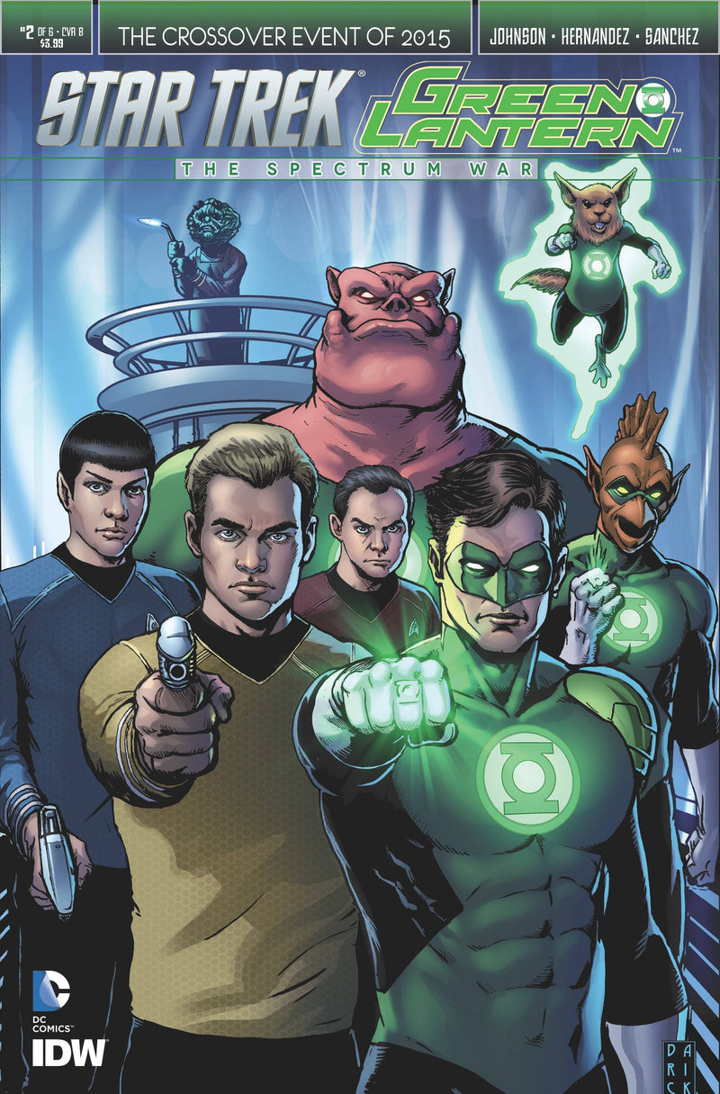 STAR TREK GREEN LANTERN #2