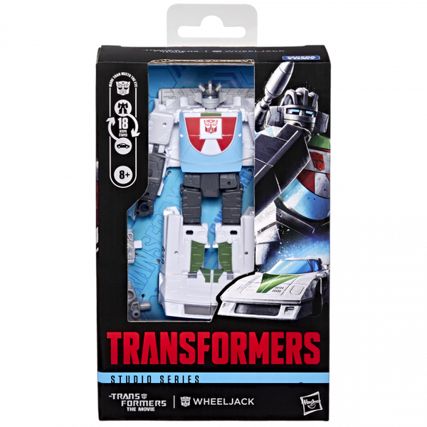 TRANSFORMERS STUDIO SERIES THE TRANSFORMERS THE MOVIE DELUXE CLASS WHEELJACK AF