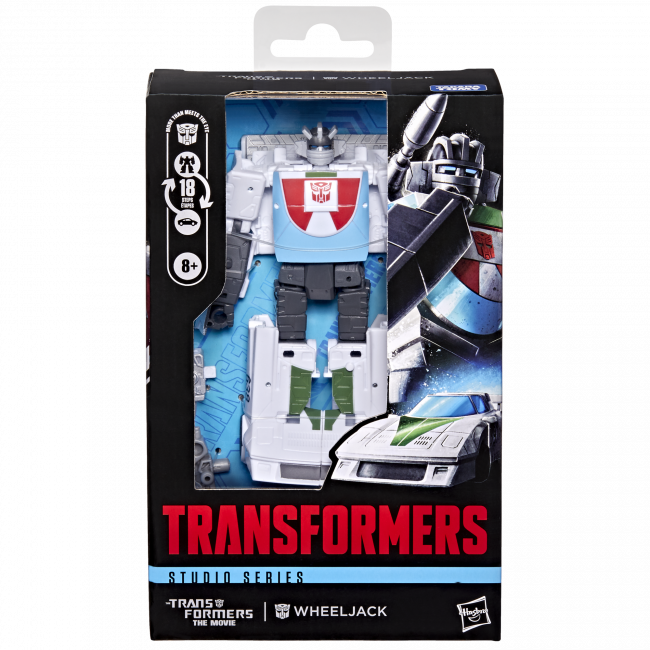 TRANSFORMERS STUDIO SERIES THE TRANSFORMERS THE MOVIE DELUXE CLASS WHEELJACK AF