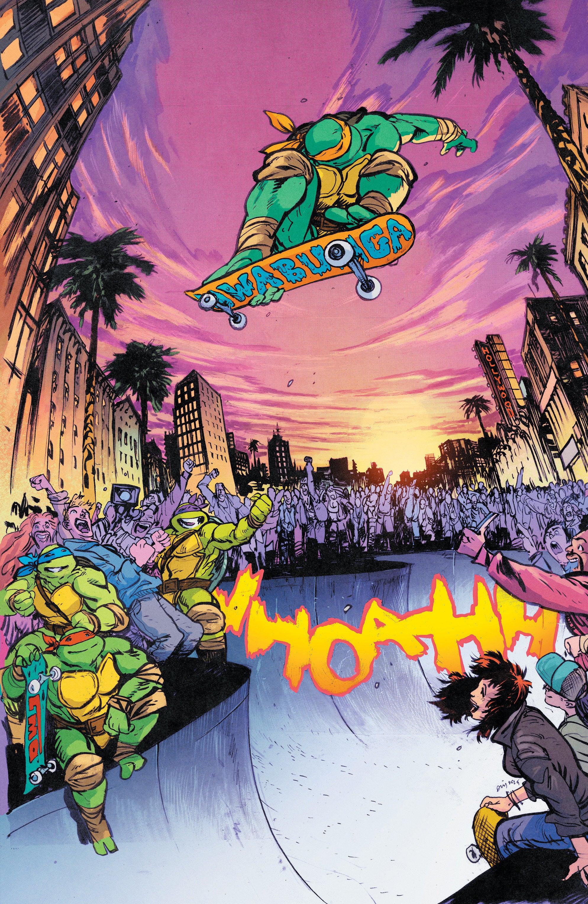 TEENAGE MUTANT NINJA TURTLES (2024) #13 CVR I 75 COPY INCV JOHNSON VAR