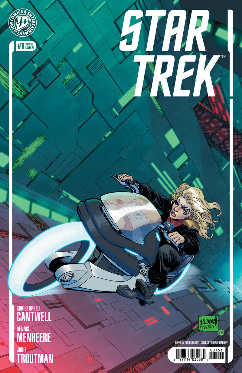 STAR TREK (2026) #1 CVR F 15 COPY INCV GRUMMETT VAR