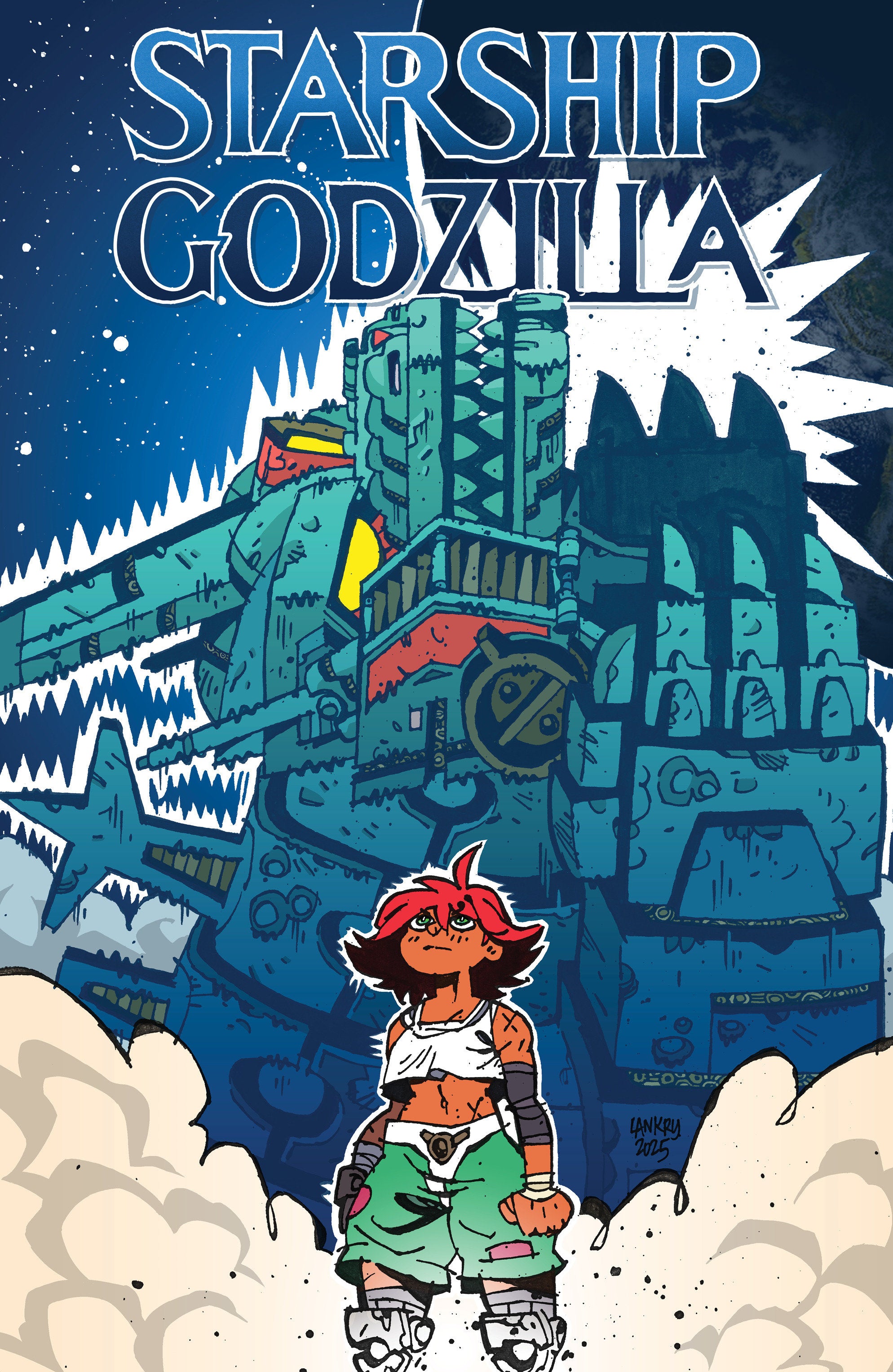 STARSHIP GODZILLA (KAI-SEI ERA) (2025) #3 CVR C 15 COPY INCV LANKRY MOVIE HOMAGE VAR