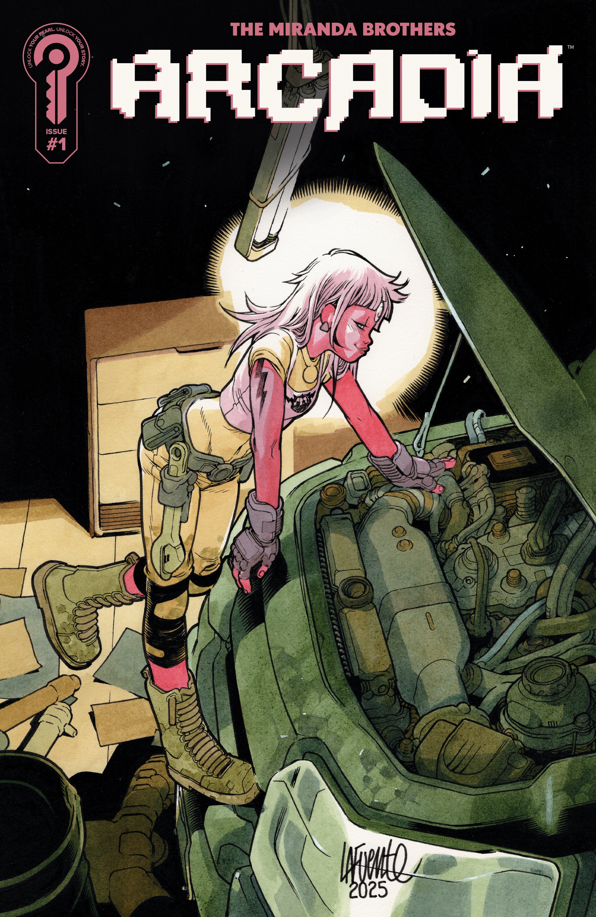 ARCADIA (2025) #1 CVR C 5 COPY INCV DAVID LAFUENTE VAR