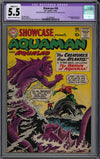 SHOWCASE #30 CGC 5.5 RESTORED GRADE - 1ST ORIGIN OF AQUAMAN