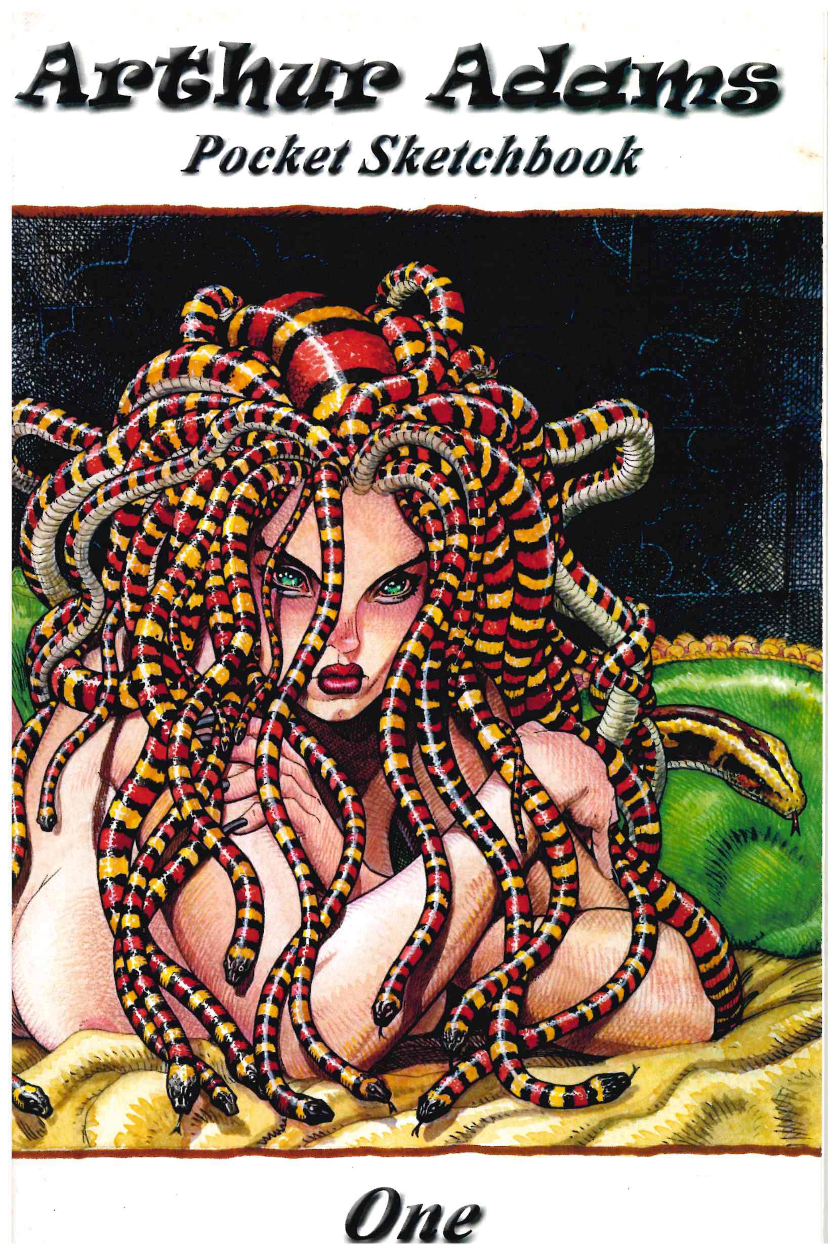 *SIGNED* ARTHUR ADAMS POCKET SKETCHBOOK (2010)