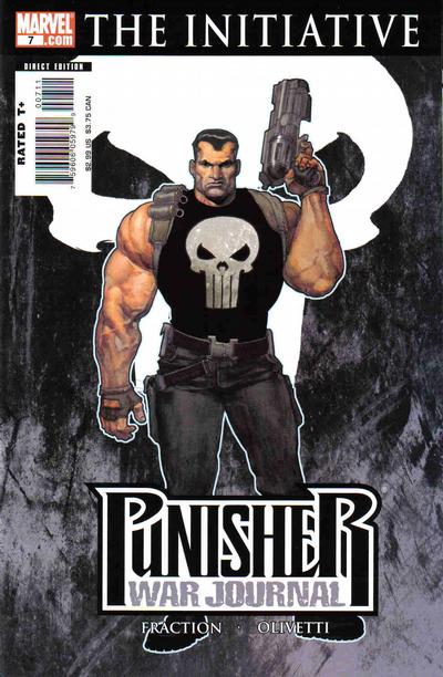PUNISHER WAR JOURNAL (2006) #7 50/50 CVR B PUNISHER