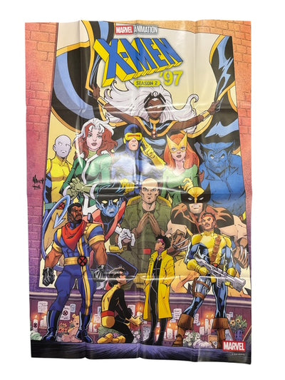 X-MEN 97 SEASON 2 (2026) #1 FOLDED PROMO POSTER