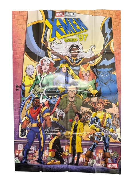 X-MEN 97 SEASON 2 (2026) #1 FOLDED PROMO POSTER