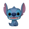 POP LILO & STITCH STITCH SMILING SEATED VINYL FIG
