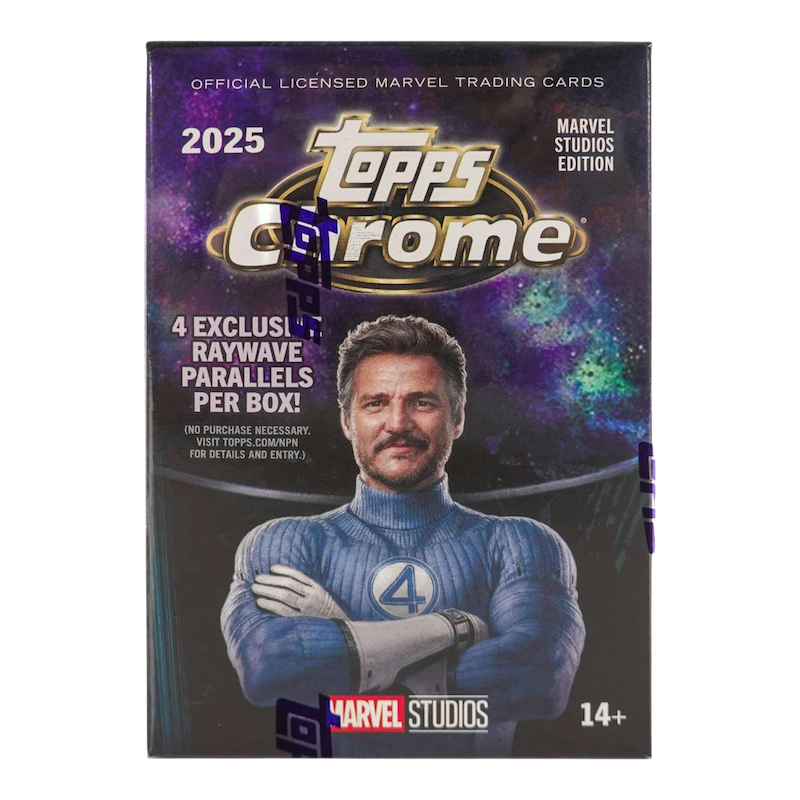 2024-25 TOPPS CHROME MARVEL STUDIOS BLASTER BOX