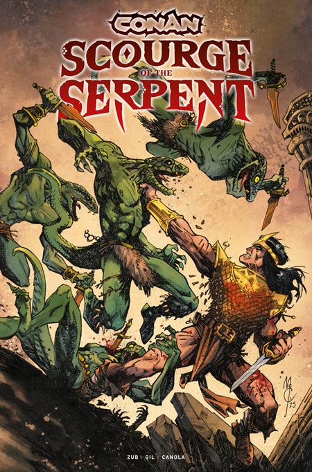 CONAN THE BARBARIAN SCOURGE OF THE SERPENT (2025) #1 CVR B JOHN MCCREA