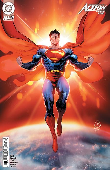 ACTION COMICS (2016) #1080 CVR D INC 1:25 FICO OSSIO CARD STOCK VAR