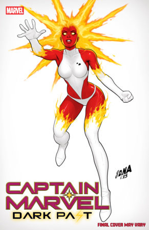 CAPTAIN MARVEL DARK PAST (2026) #1 DAVID NAKAYAMA COLOR BLOCK WHITE VAR