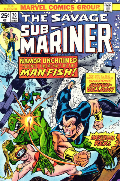 SUB-MARINER (1968) #70 (FN/VF)