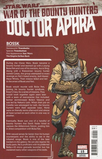 STAR WARS DOCTOR APHRA VOL 2 (2020) #15 FRENZ HANDBOOK VAR WOBH