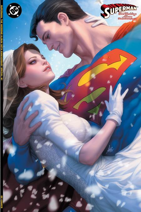 SUPERMAN THE WEDDING ALBUM 30TH ANNIVERSARY SPECIAL (2026) #1 (ONE SHOT) CVR B STANLEY ARTGERM LAU CARD STOCK VAR