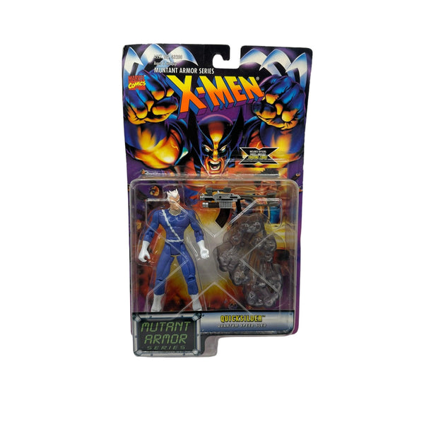 1996 TOYBIZ X-MEN MUTANT ARMOUR QUICKSILVER AF
