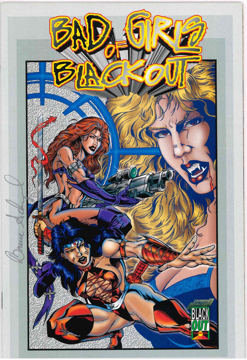 BAD GIRLS OF BLACKOUT (1995) ANNUAL #1 - SIGNED WITH COA