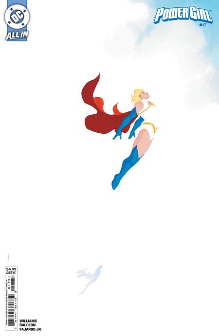 POWER GIRL (2023) #17 CVR B DAVID BALDEON CARD STOCK VAR