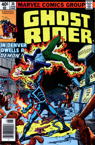 GHOST RIDER (1973) #37 NEWSSTAND EDITION (VF)