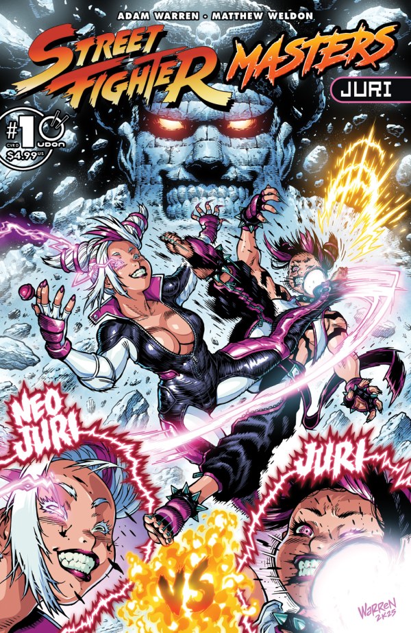 STREET FIGHTER MASTERS JURI (2026) #1 (ONE SHOT) CVR D 5 COPY INCV ADAM WARREN VAR