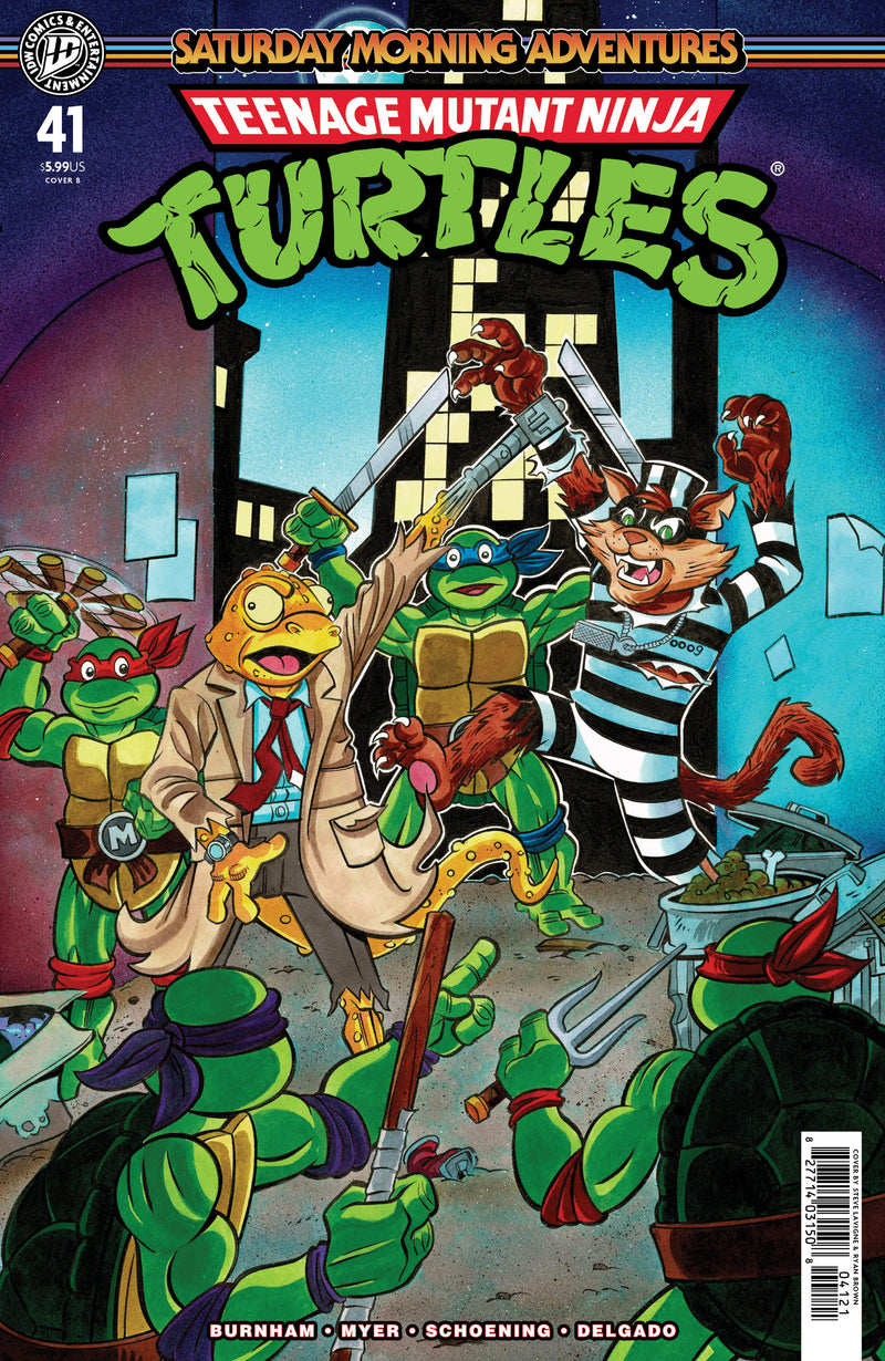 TMNT SATURDAY MORNING ADVENTURES CONTINUED (2023) #41 CVR B LAVIGNE