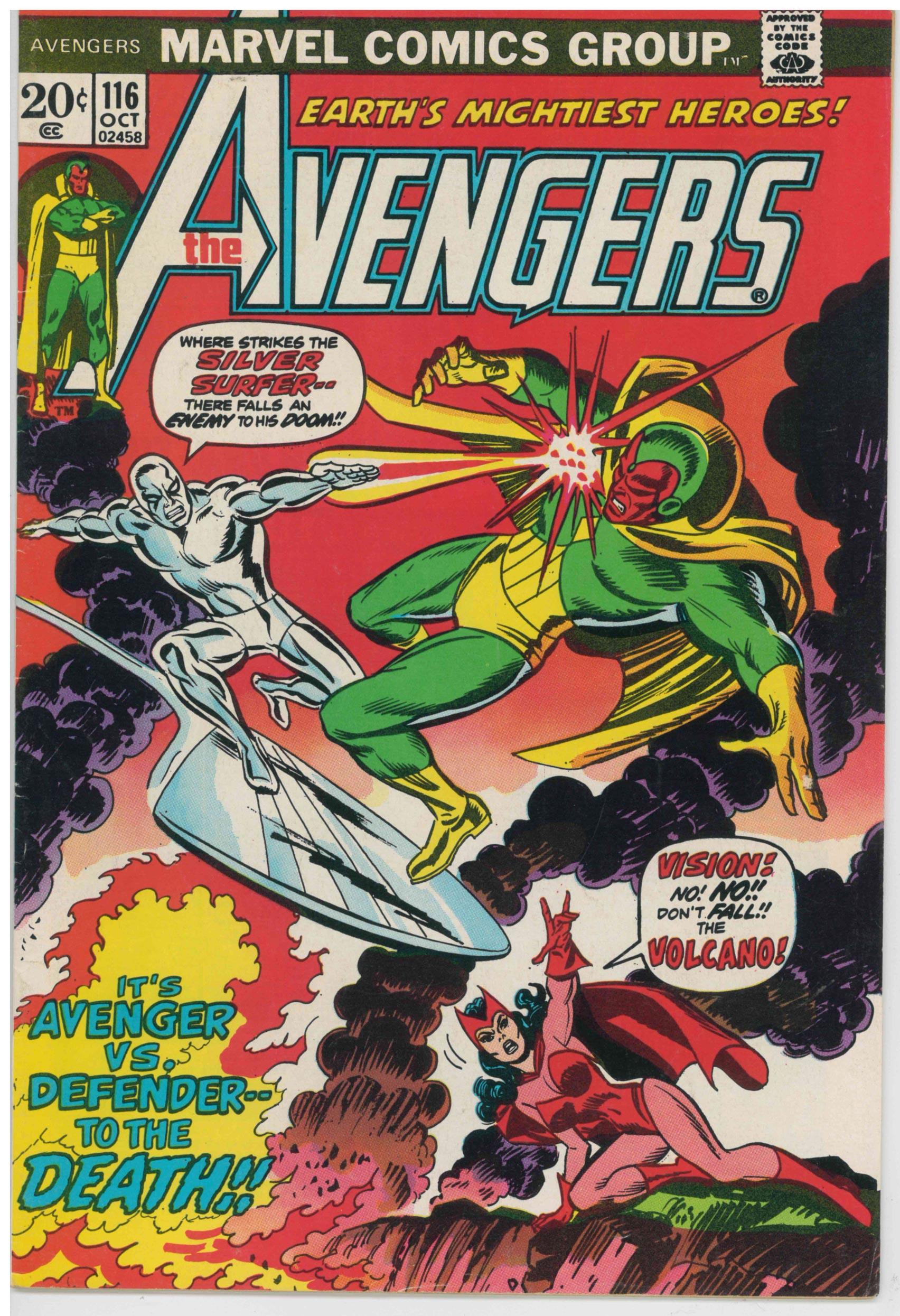 AVENGERS (1963) #116 (FN/VF) - Kings Comics