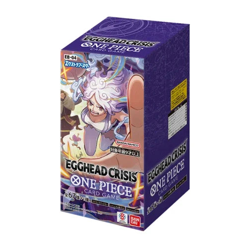 ONE PIECE CARD GAME JAPAN (EB-04) EXTRA BOOSTER EGGHEAD CRISIS BOOSTER BOX