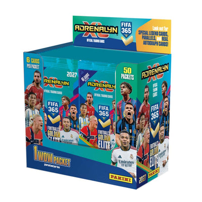 2027 PANINI FIFA 365 ADRENALYN XL SOCCER CARD BOX