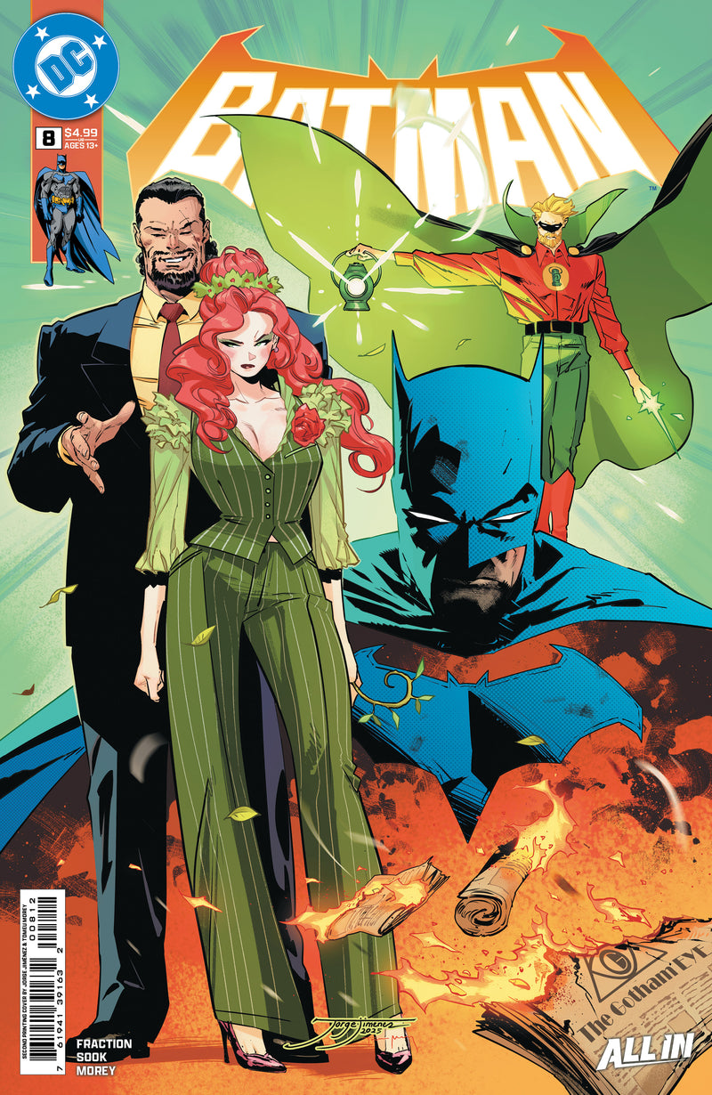 BATMAN (2025) #8 SECOND PRINTING VAR