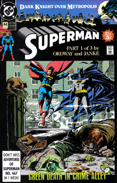 SUPERMAN (1987) #44 (VF)
