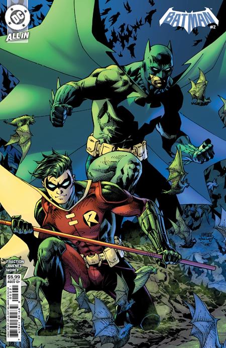 BATMAN (2025) #2 CVR B JIM LEE CARD STOCK VAR