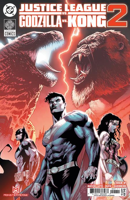 JUSTICE LEAGUE VS GODZILLA VS KONG 2 (2025) #1 CVR A CHRISTIAN DUCE