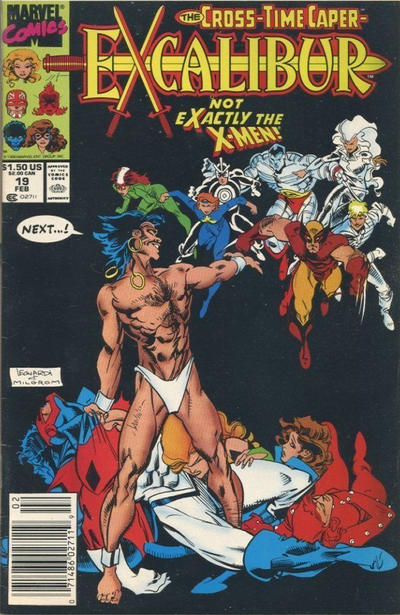 EXCALIBUR (1988) #19 NEWSSTAND EDITION (FN/VF)