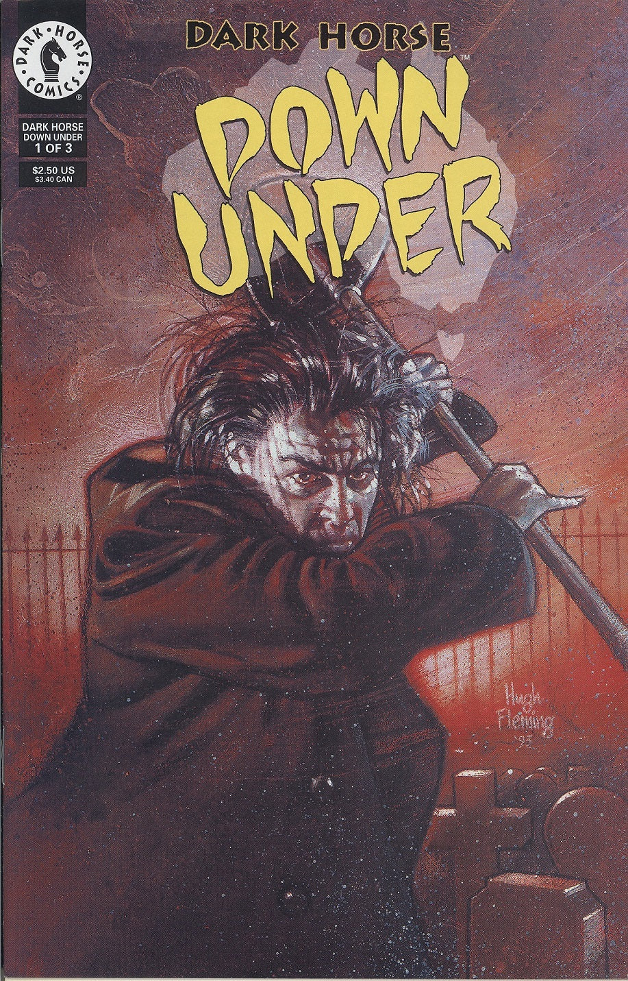 DARK HORSE DOWN UNDER (1994) SET OF THREE (VF)