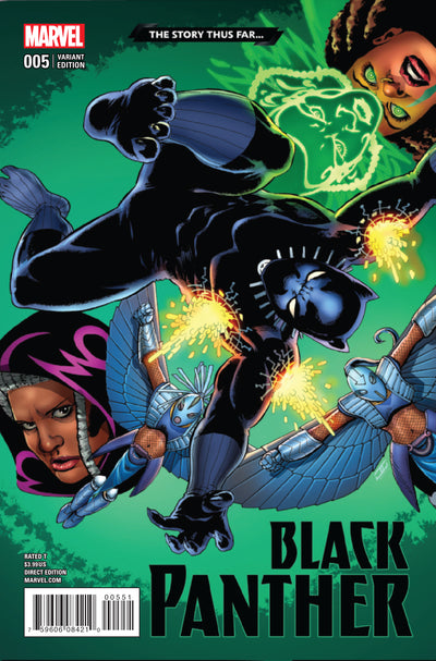BLACK PANTHER VOL 6 #5 CASSADAY STORY THUS FAR VAR